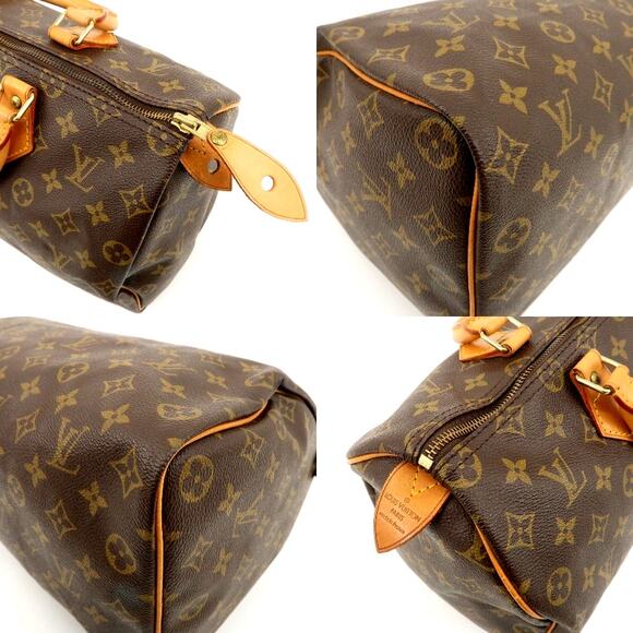 💎✨BEAUTIFUL✨💎Authentic Louis Vuitton Monogram Speedy 35 Hand Bag Boston Bag - Picture 9 of 16